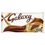 Galaxy Milk Chocolate LARGE GIFTING BAR - 360g - BB: 12.05.24